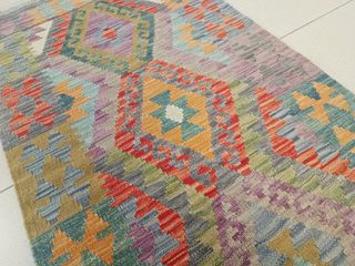 Tappeto Kilim afgano 186x63 cm