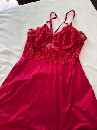 Bebè dol rosso pizzo