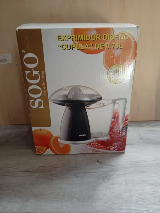 Exprimidor Sogo Cúpula 0.75L Nuevo