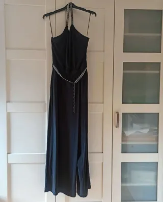 Mono largo negro Mango