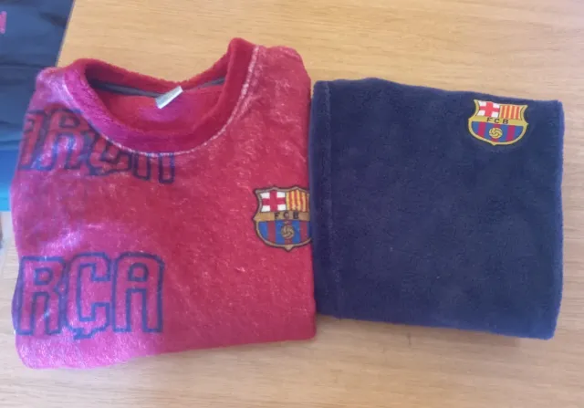 Pijama polar FC Barcelona calentito