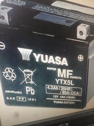 Batería Yuasa YTX5L-BS