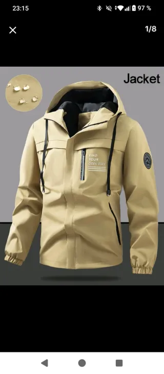 Chaqueta deportiva Impermeable