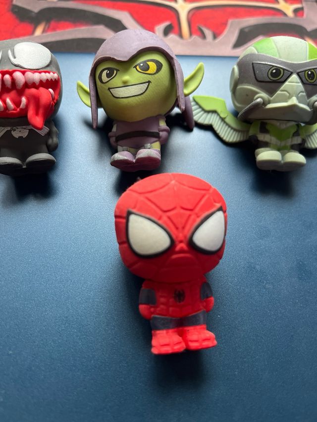 Figuras Spiderman y Villanos Marvel