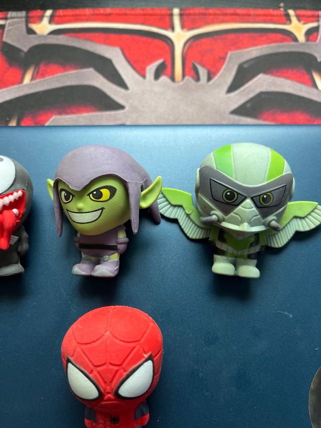 Figuras Spiderman y Villanos Marvel