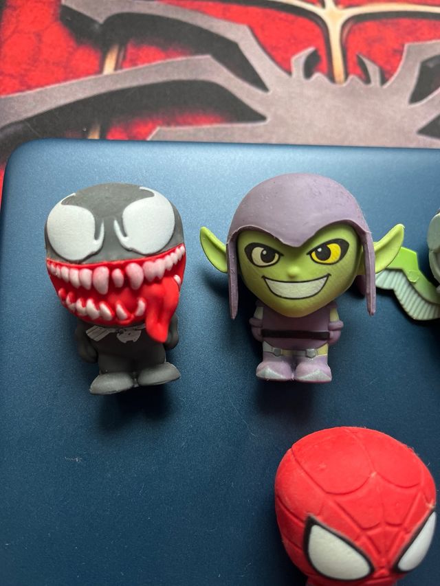 Figuras Spiderman y Villanos Marvel