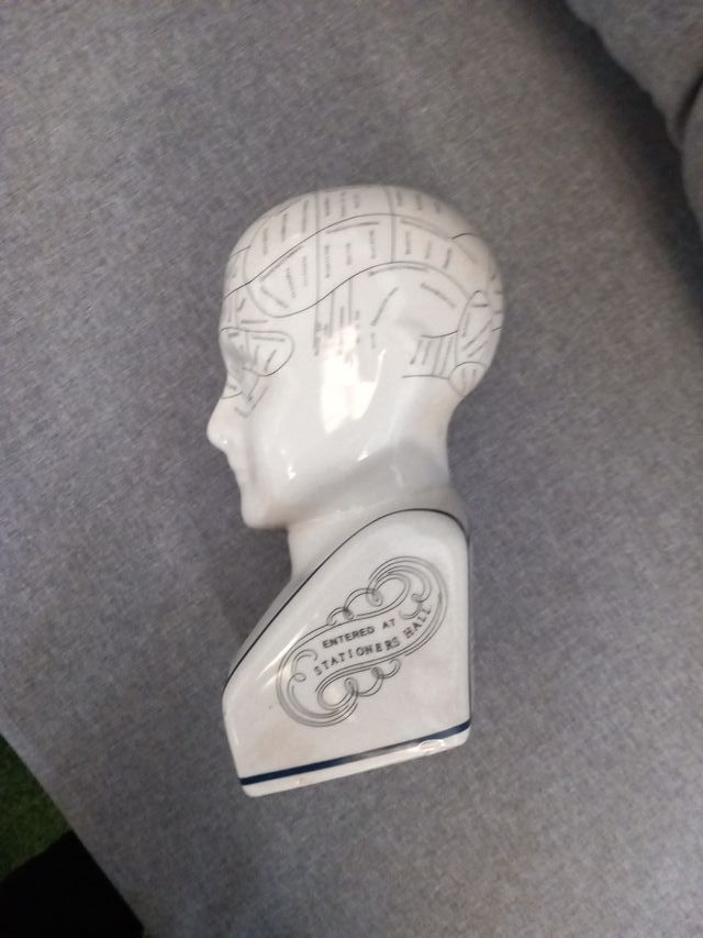 Figura Diseño Toscano Phrenology Fowler