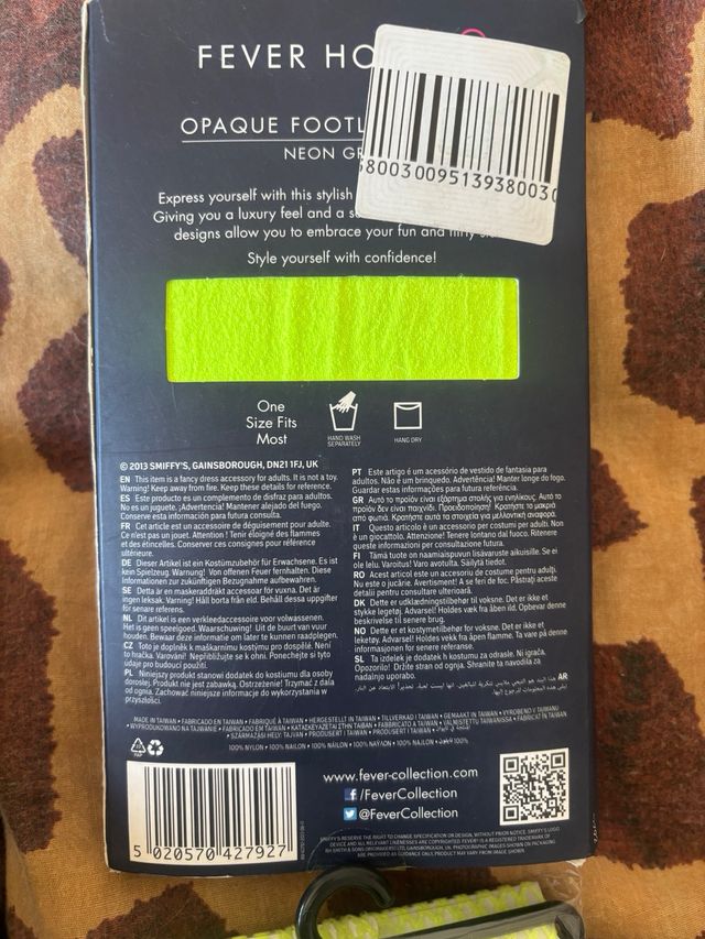 Lote 2 Pantys Neón Verde Sin Pies y media rejilla