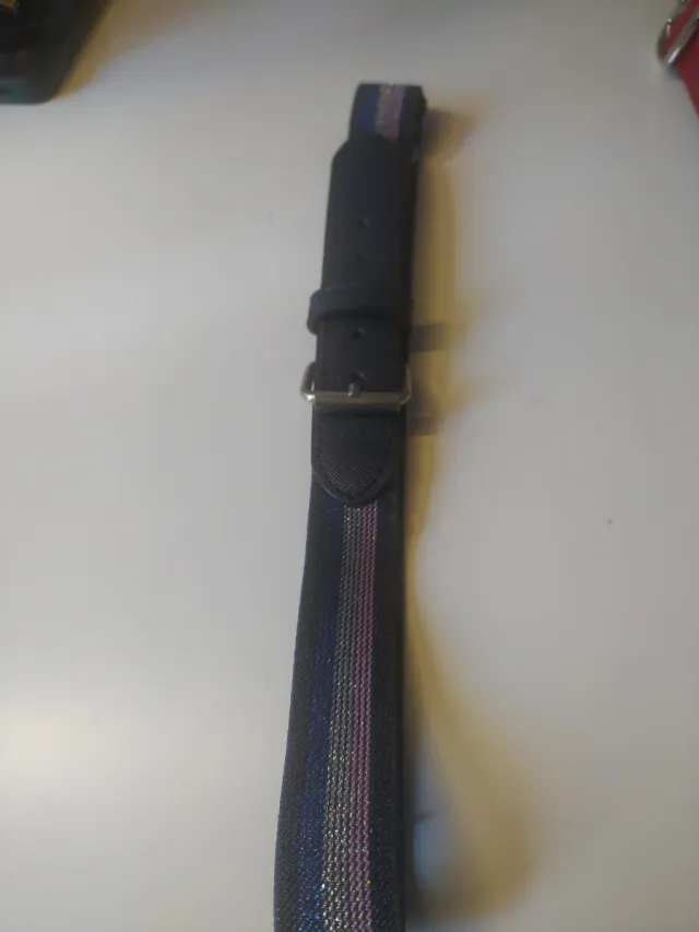 Cinturón Negro Multicolor