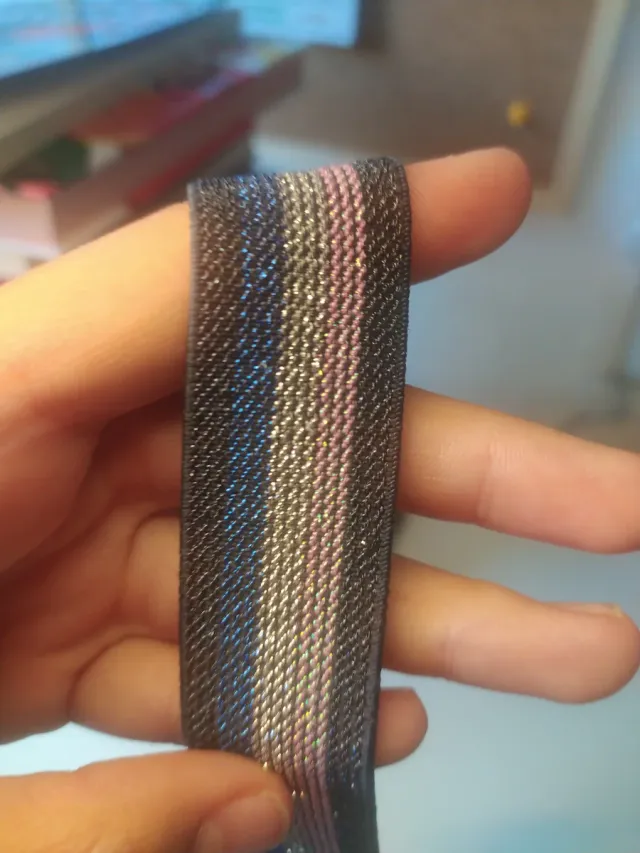 Cinturón Negro Multicolor