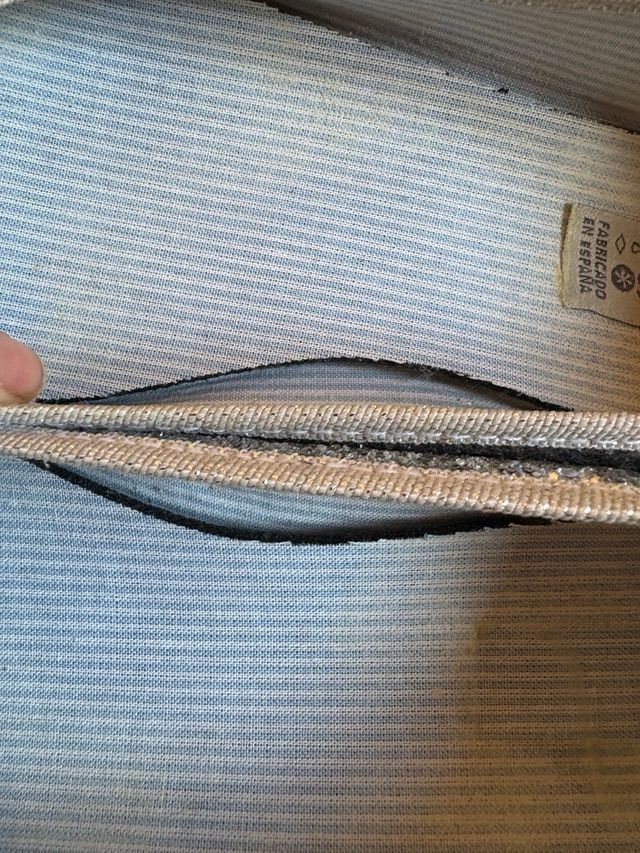 Bailarinas plateadas con purpurina