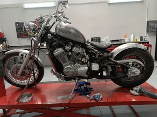 proyecto Bobber Honda Shadow VT 600