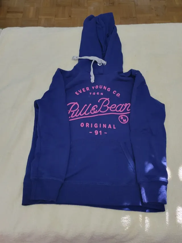 Lote 3 Sudaderas Pull&Bear Azul