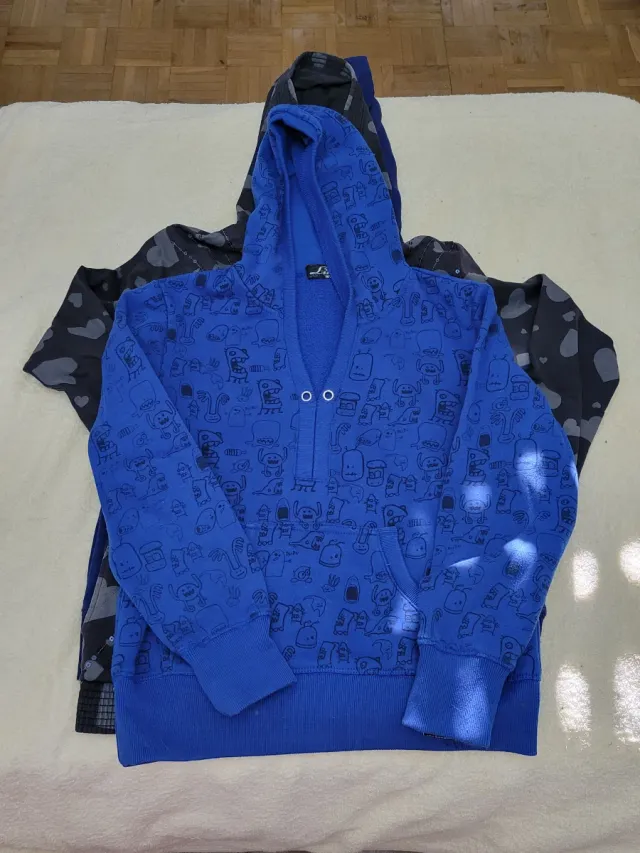 Lote 3 Sudaderas Pull&Bear Azul
