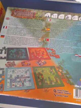 Scarabya Juego de Mesa Familiar