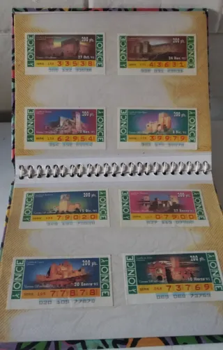 Colección Lotería Nacional 1994 y ONCE
