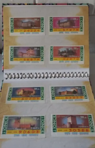 Colección Lotería Nacional 1994 y ONCE