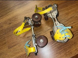 Pattini vintage, fondo magazzino spettacolari