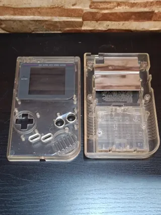 Carcasa Gameboy Fat Transparente Original