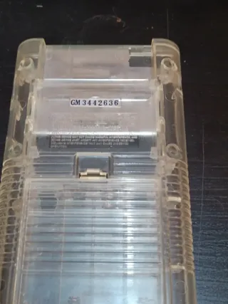 Carcasa Gameboy Fat Transparente Original
