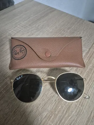 Gafas Ray-Ban Doradas y Negras