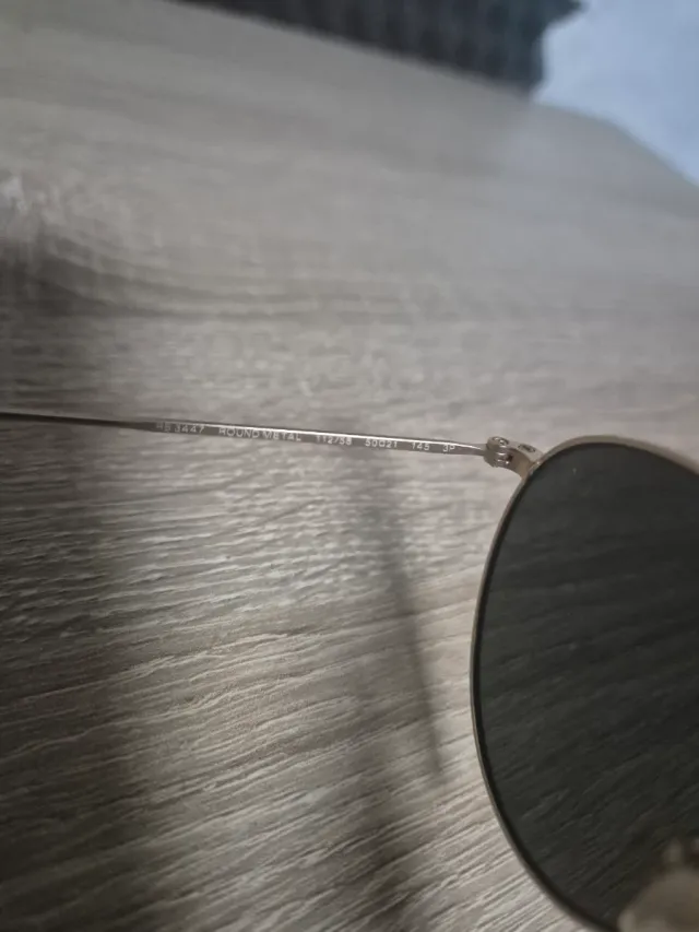 Gafas Ray-Ban Doradas y Negras