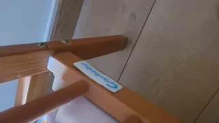 Berço de madeira para bebé