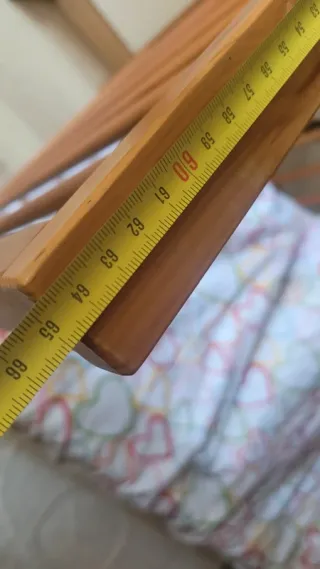 Berço de madeira para bebé