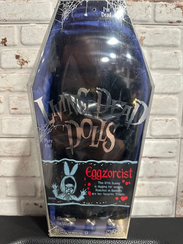 Living Dead Dolls Eggzorcist Azul PRECINTADA! SDCC