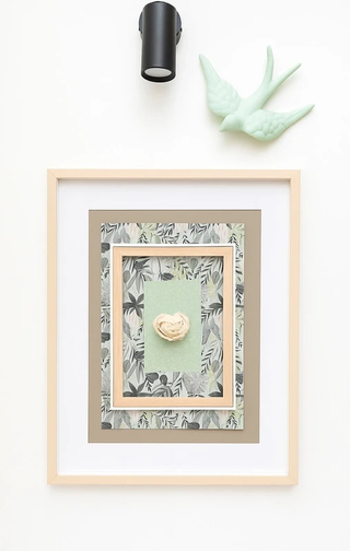 Quadro exclusivo verde água