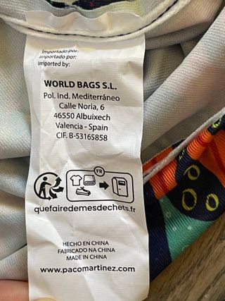 Funda para maleta Paco Martinez