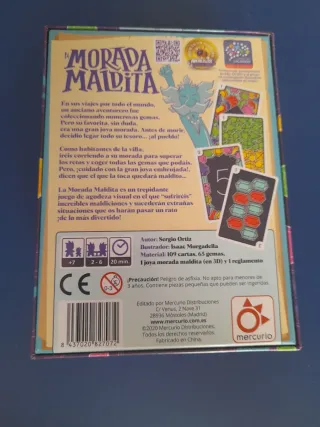 La Morada Maldita Juego de Mesa Familiar