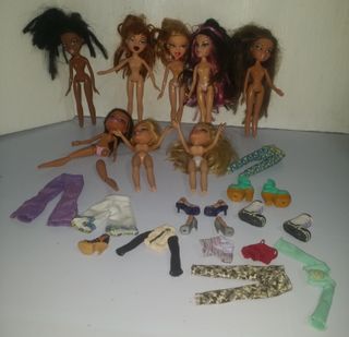 Lote di bambole Bratz MGA + accessori (Leed)