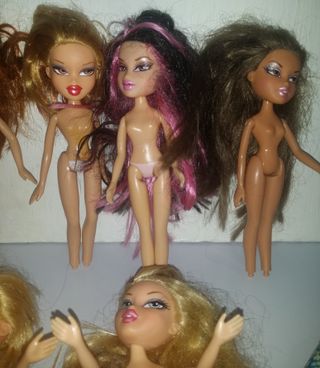 Lote di bambole Bratz MGA + accessori (Leed)