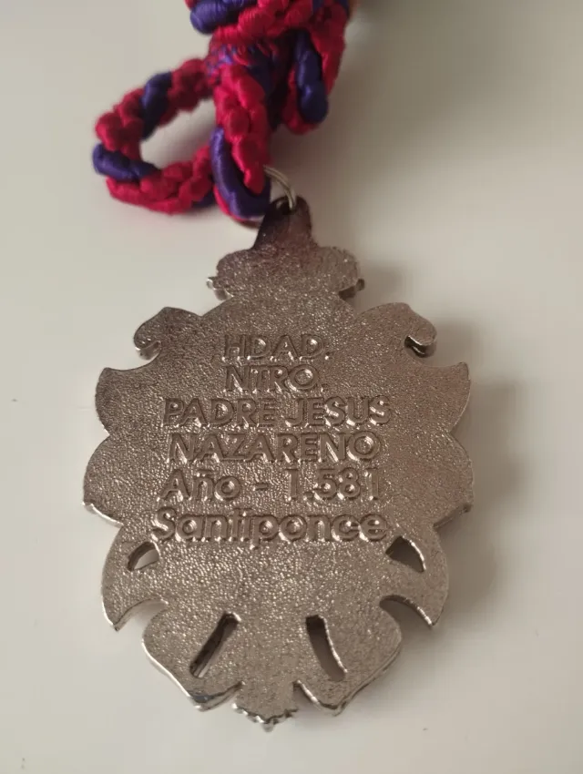 Medalla Hermandad Jesús Nazareno Santiponce