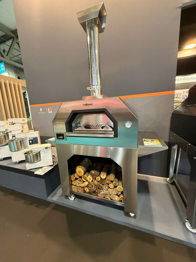 HORNO PARA PIZZA LEÑA/GAS TITAN 4