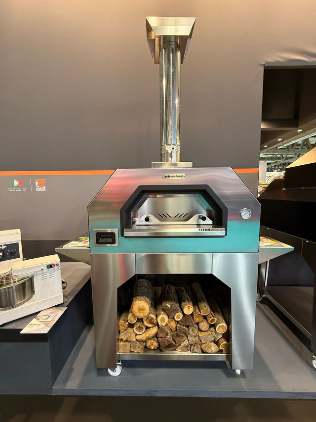 HORNO PARA PIZZA LEÑA/GAS TITAN 4