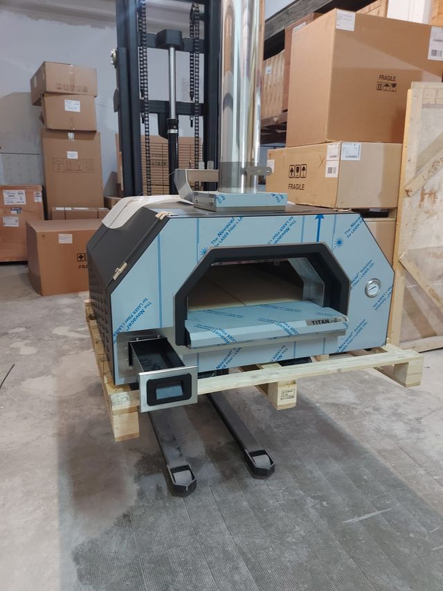 HORNO PARA PIZZA LEÑA/GAS TITAN 4