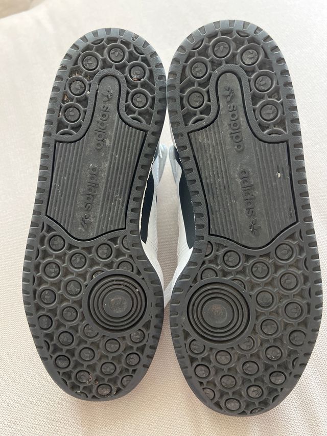 Zapatillas Adidas Forum Mid Blancas Negras