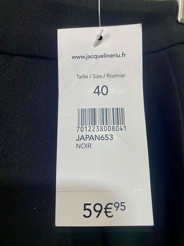 Falda MIDI Jacqueline Riu Negra