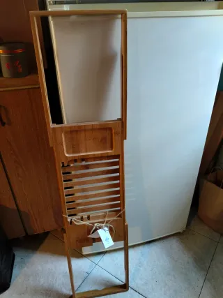 Mensola da bagno in legno