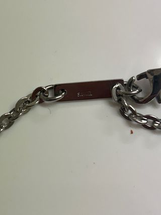 Bracciale Uomo Acciaio e Oro 18 Kt