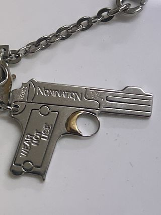 Bracciale Uomo Acciaio e Oro 18 Kt