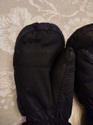 Manoplas para la nieve negras p/niño.