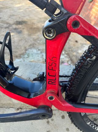 Bicicleta Conway Full Suspension Roja