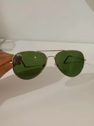 Gafas de Sol Ray-Ban Aviator Metal II Doradas