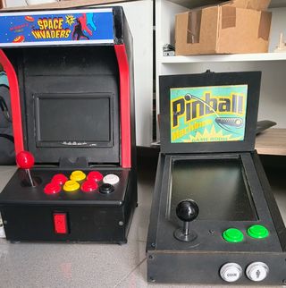 combo Mini Bartop y Pinball 2 recreativas a 350€