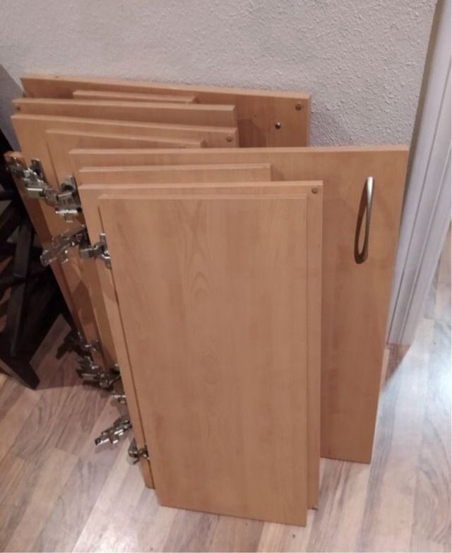 Frentes de cocina, puertas y cajones