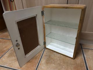 Botiquín Madera Restaurado Decoración Vintage