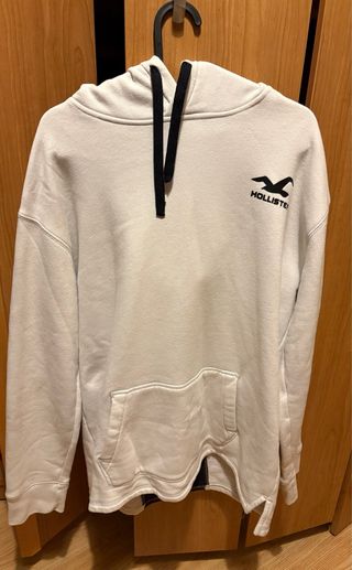 Sudadera Hollister Blanca